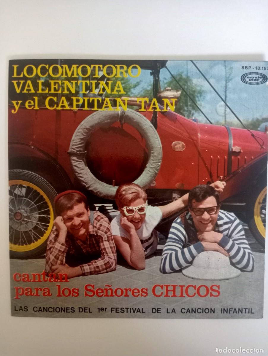 Discos de vinilo: Locomotoro, Valentina Y El Capitan Tan - Cantan Para Los Se&ntilde;ores Chicos (7&rdquo;, EP, RP) 1967