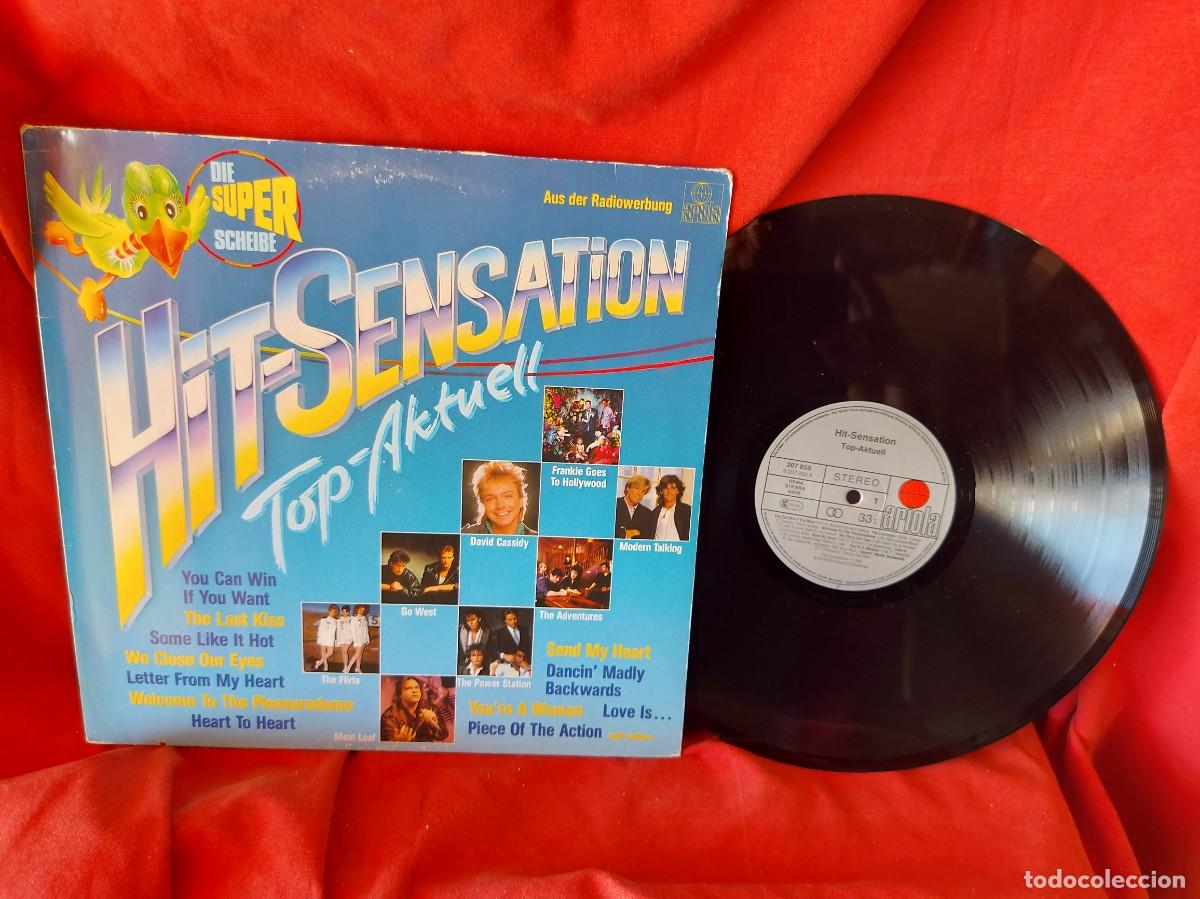 Discos de vinilo: LP, HIT -SENSATION TOP AKTUELL 1985 ( PEDIDOS MINIMOS 10 &euro; ) CAJA N.&ordm; 3 - LP