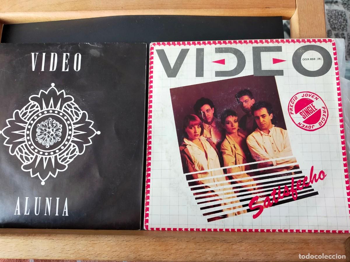 Discos de vinilo: V&Iacute;DEO. LOTE DE 2 SINGLES. 2 TEMAS EN CADA DISCO. TWINS / ZAFIRO. 1986 / 1989