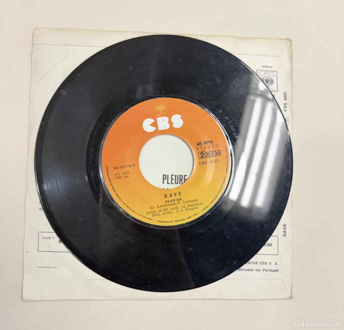 Discos de vinilo: Dave - Mon coeur est malade - Foto 3