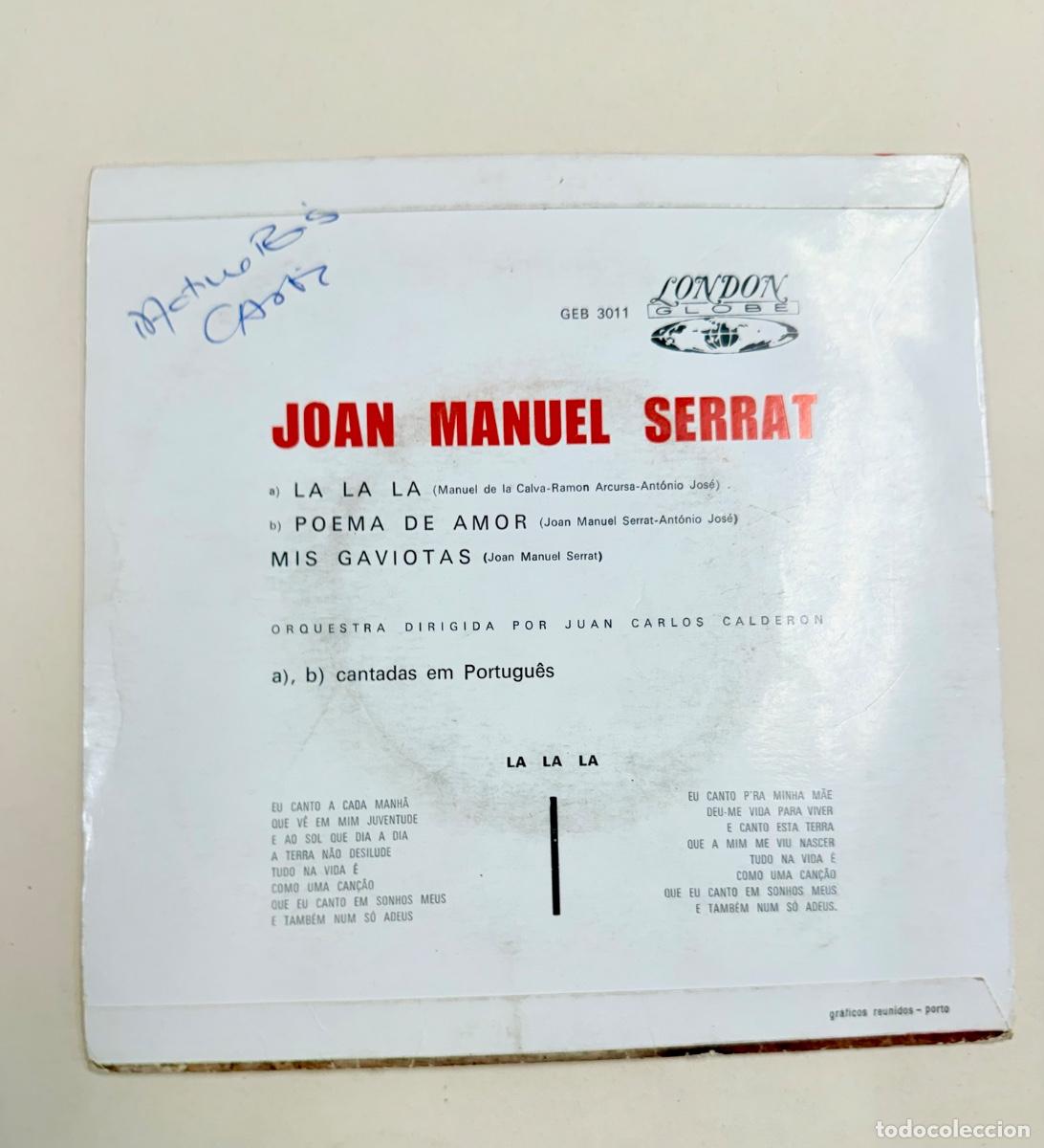 Discos de vinilo: Joan Manuel Serrat - La la la - Foto 2