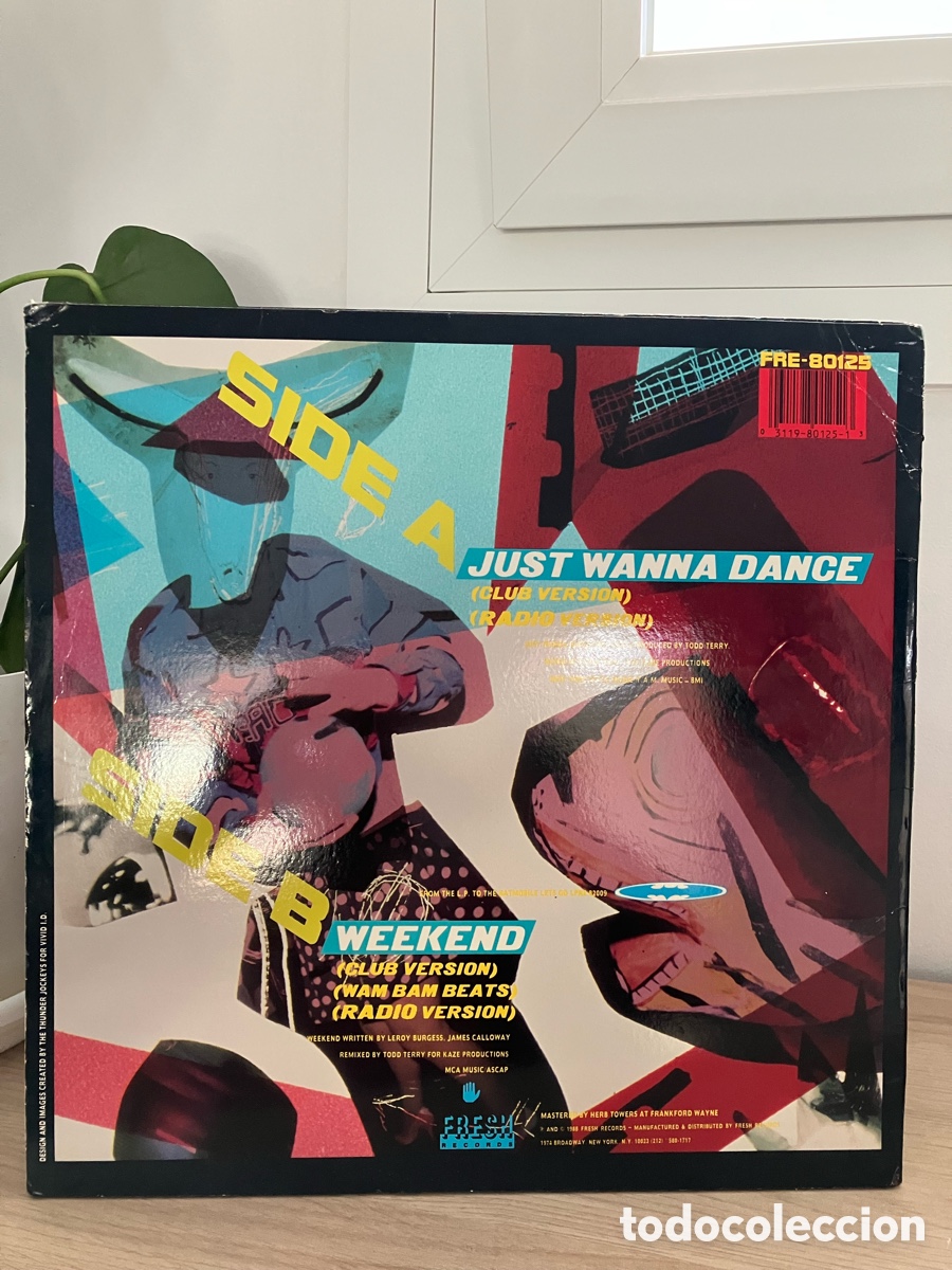 Discos de vinilo: Todd Terry Project - Just Wanna Dance/Weekend - Foto 2