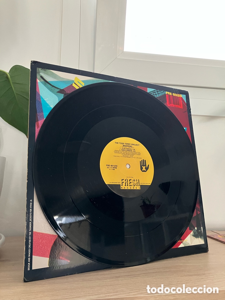 Discos de vinilo: Todd Terry Project - Just Wanna Dance/Weekend - Foto 3