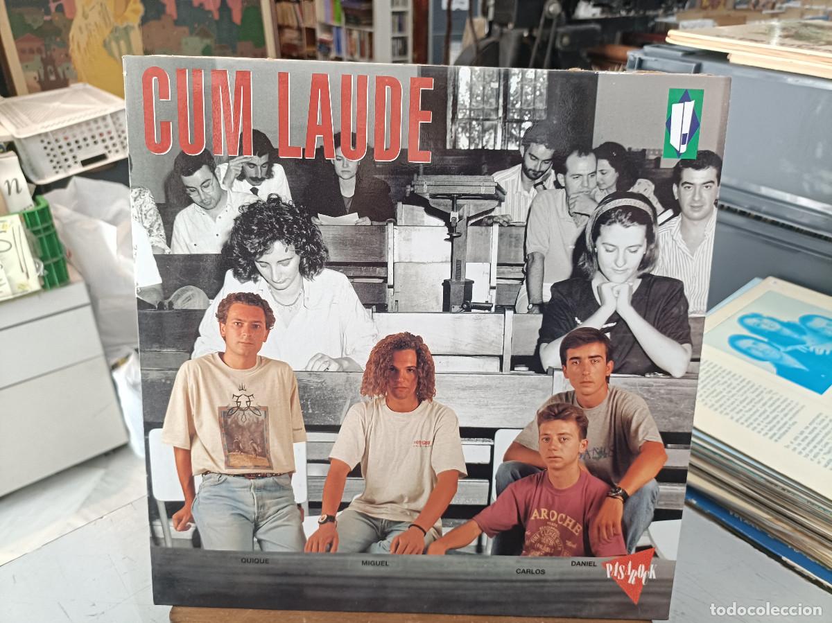 Discos de vinilo: Cum Laude - Cum Layude - LP. sello Pasarock 1991
