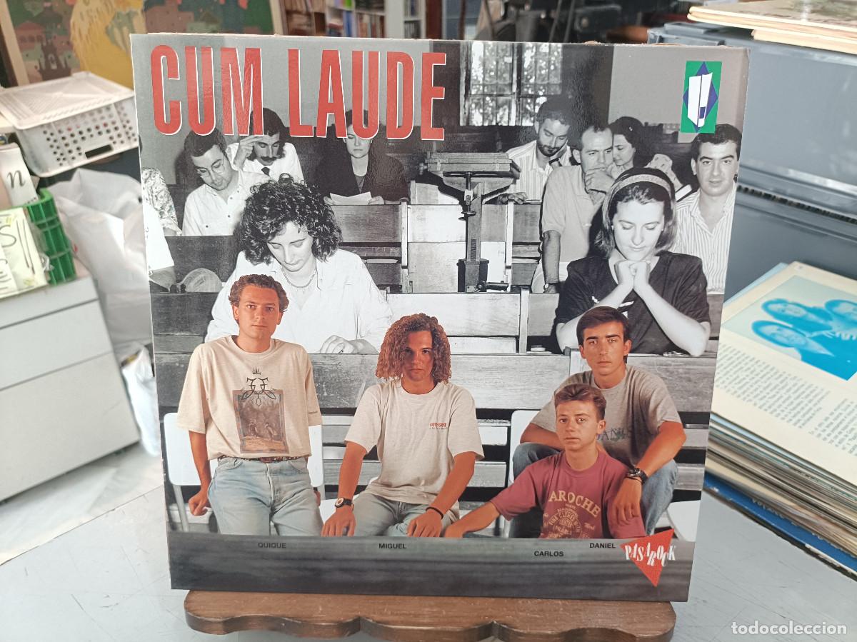 Discos de vinilo: Cum Laude - Cum Layude - LP. sello Pasarock 1991