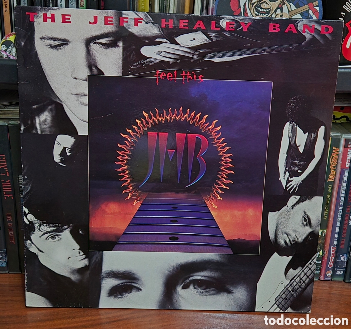 Discos de vinilo: The Jeff Healey Band &ndash; Feel This LP