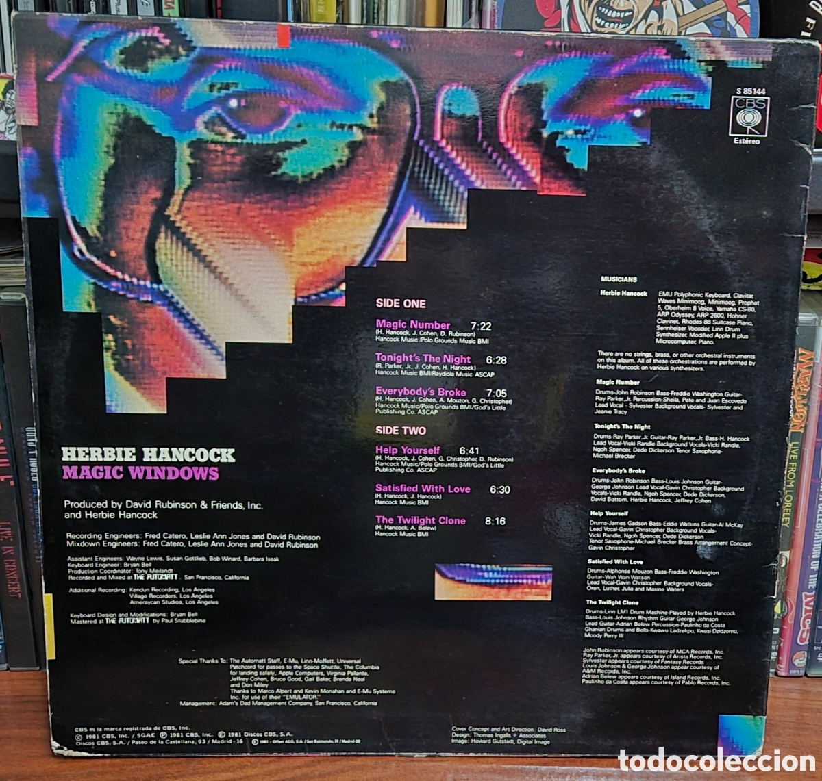 Discos de vinilo: Herbie Hancock &ndash; Magic Windows LP - Foto 2