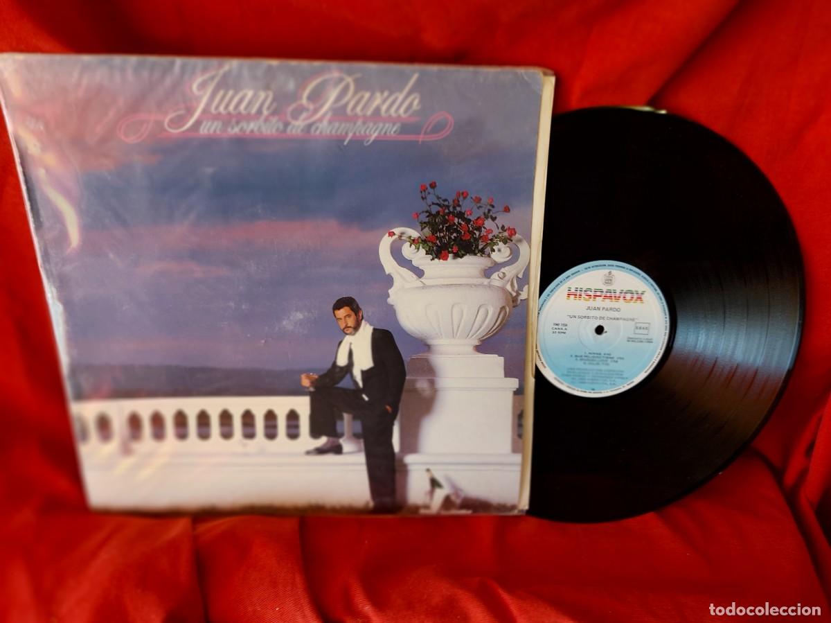 Discos de vinilo: LP JUAN PARDO UN SORBITO DE CHAMPAGNE 1984 ( PEDIDOS M&Iacute;NIMOS 10 &euro; ) CAJA N.&ordm; 3 - LP