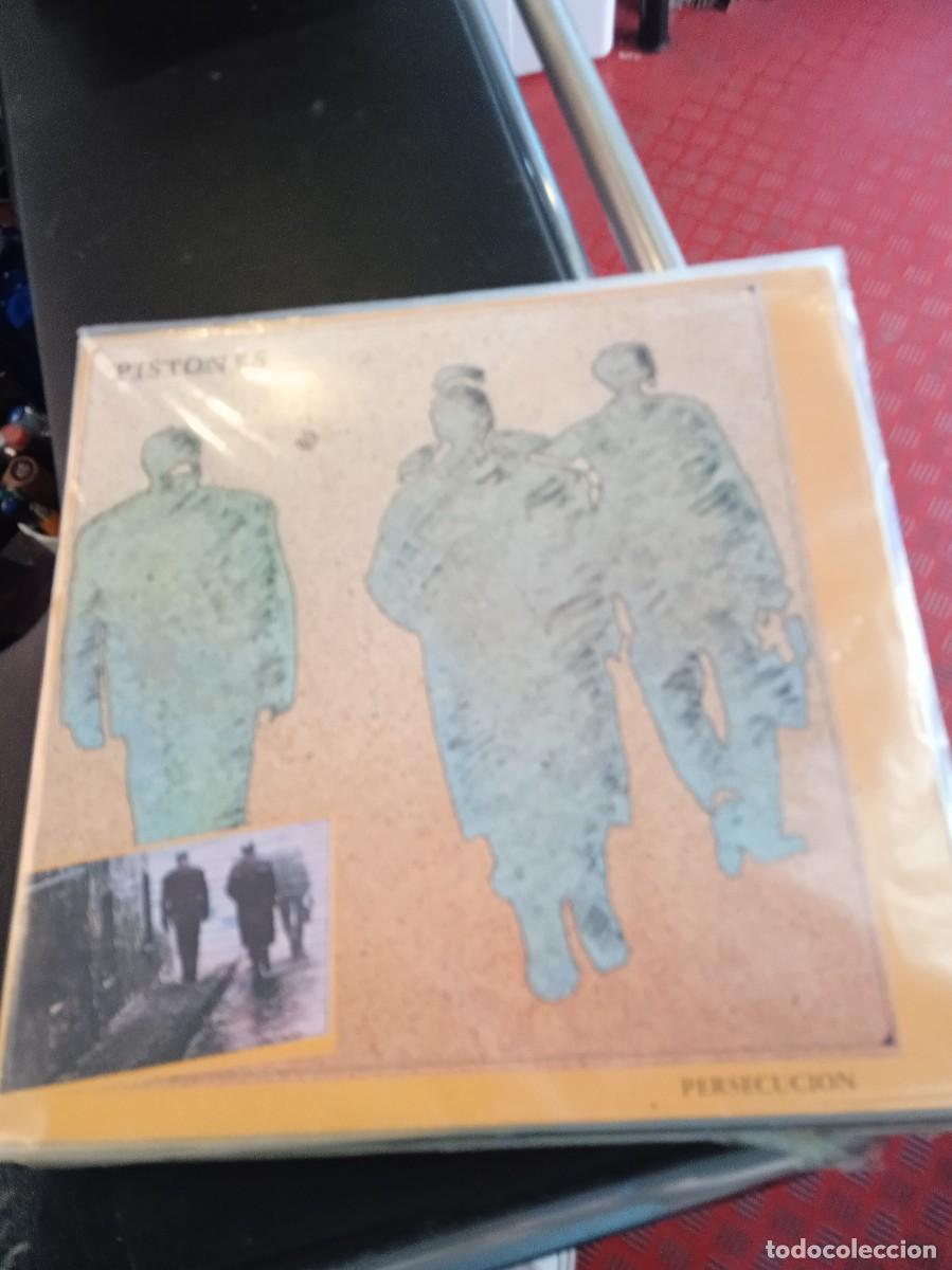 Discos de vinilo: PISTONES- PERSECUCI&Oacute;N. LP. COPIA MR MINT.