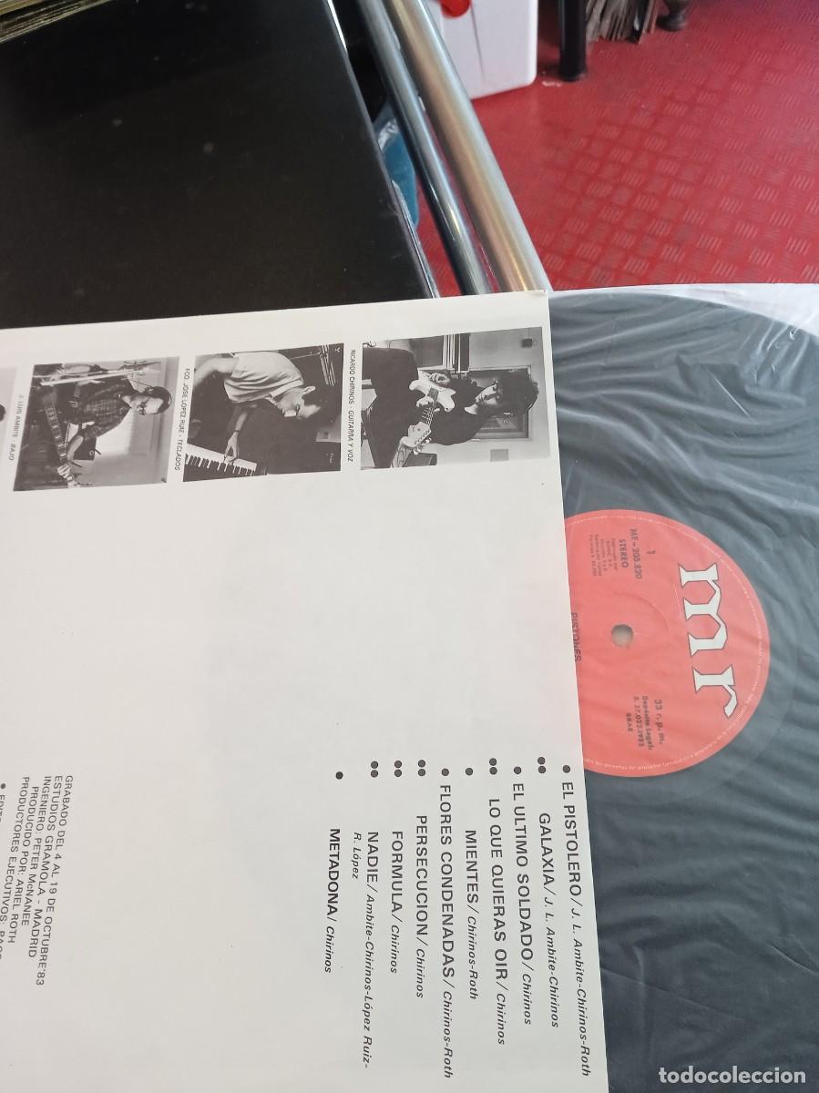 Discos de vinilo: PISTONES- PERSECUCI&Oacute;N. LP. COPIA MR MINT. - Foto 3