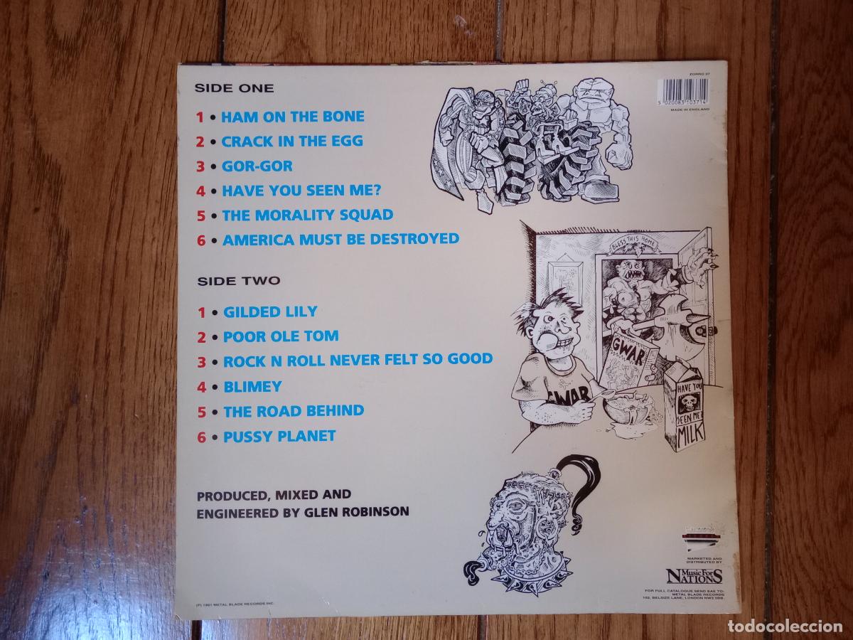 Discos de vinilo: Gwar - America must be destroyed - Foto 2