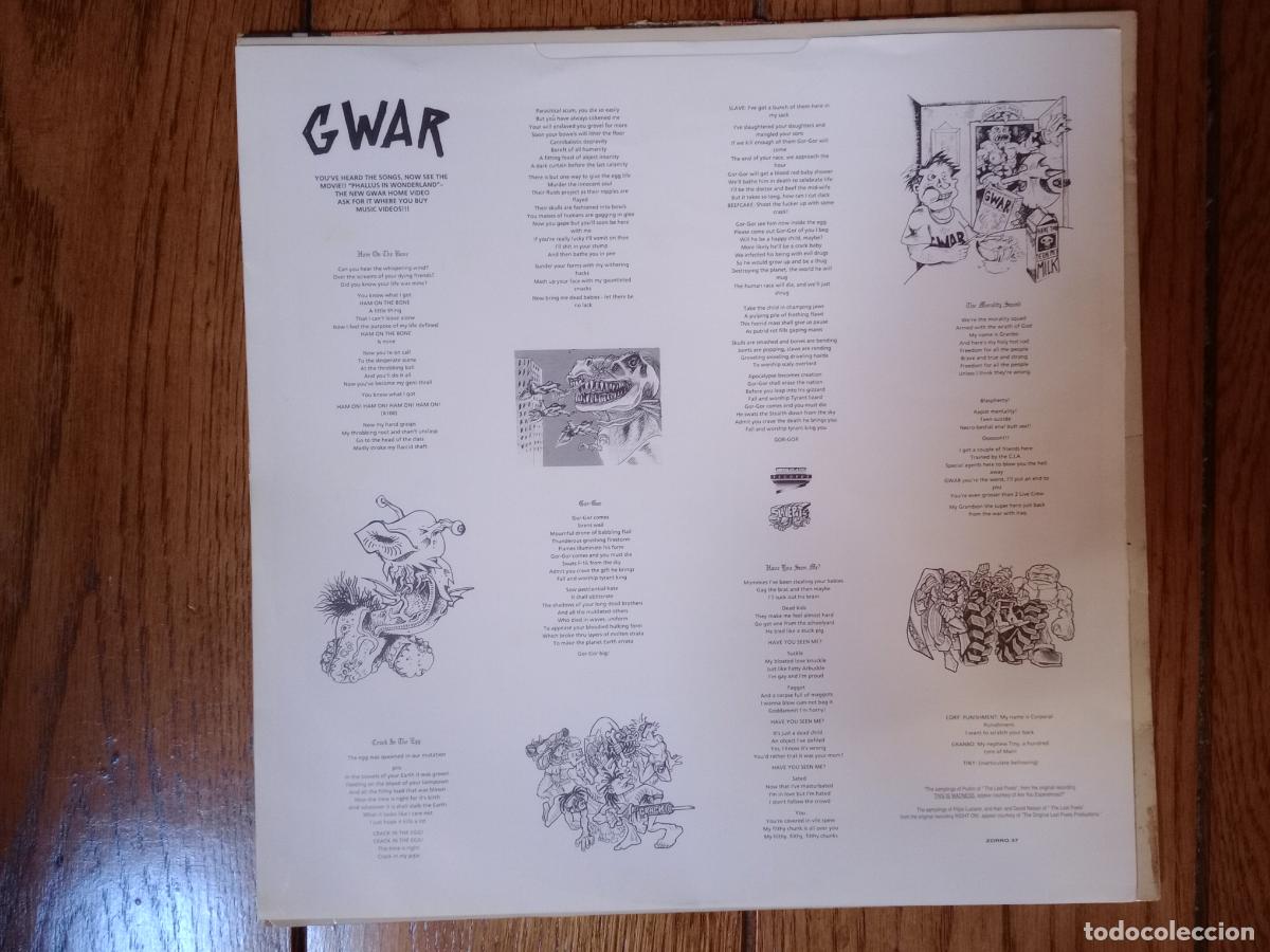 Discos de vinilo: Gwar - America must be destroyed - Foto 3