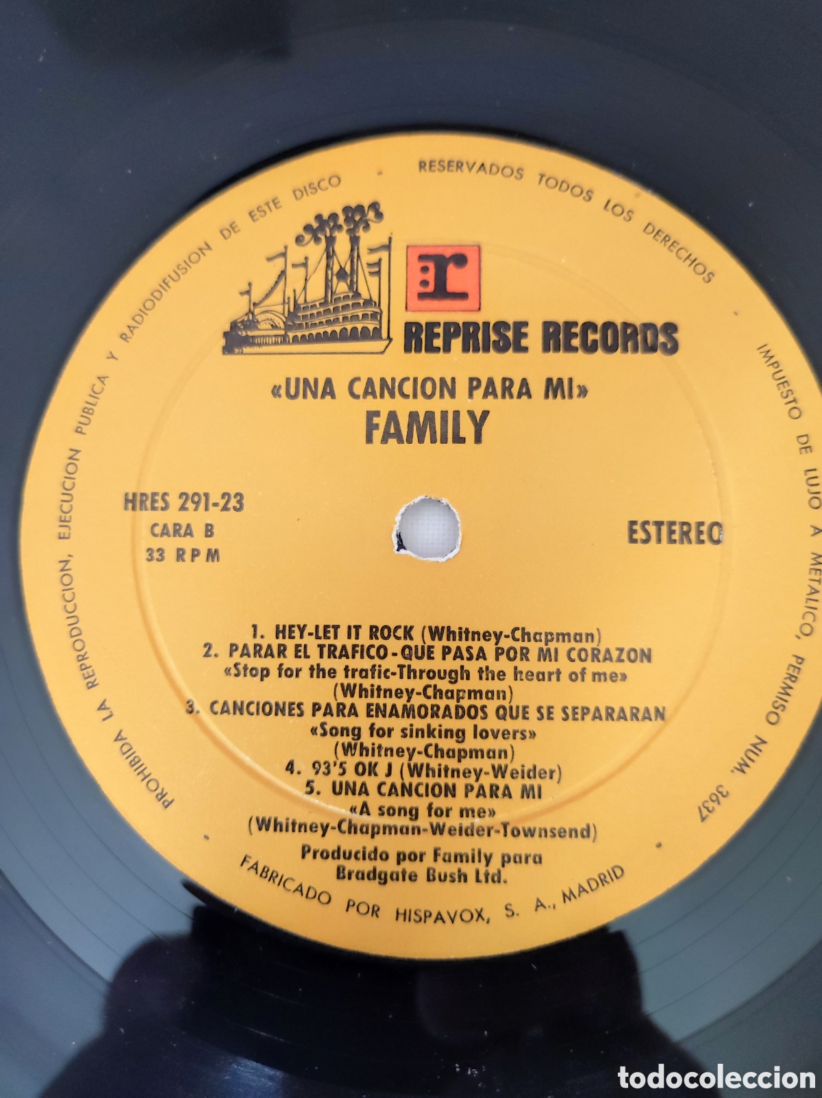 Discos de vinilo: FAMILY - A SONG FOR ME - Foto 4