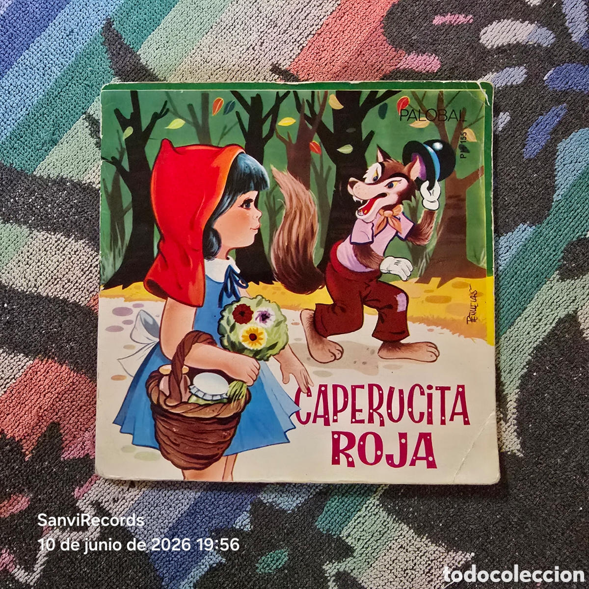 Discos de vinilo: [SINGLE] CAPERUCITA ROJA (PALOBAL) (1968)