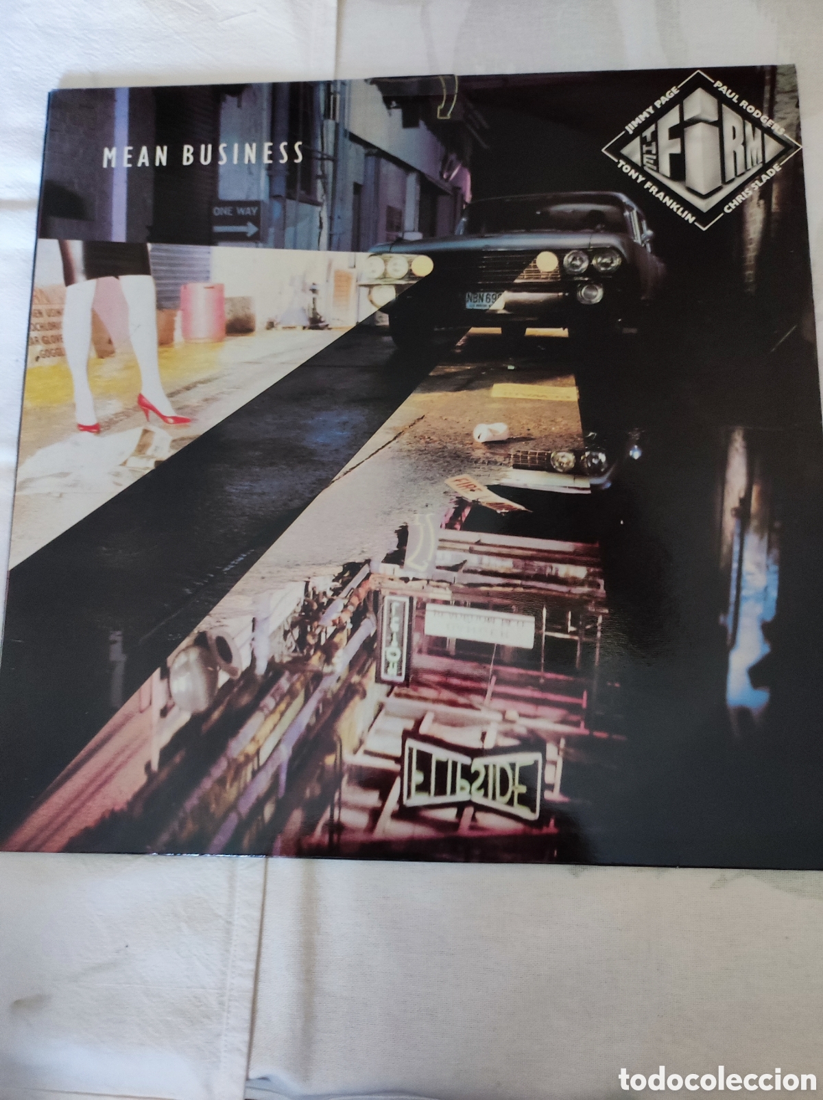Discos de vinilo: THE FIRM - MEAN BUSINESS