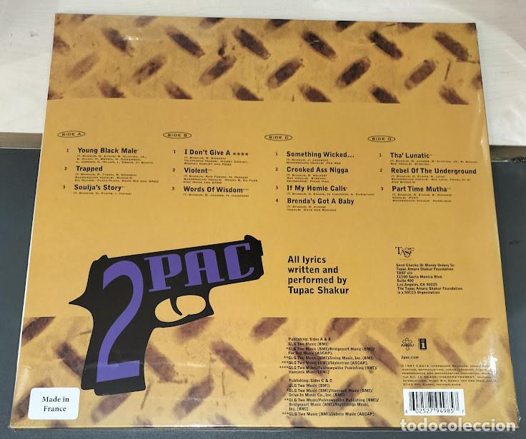 Discos de vinilo: 2pac - 2Pacalypse Now - 2LP Interscope 2016. Nuevo, precintado. - Foto 2