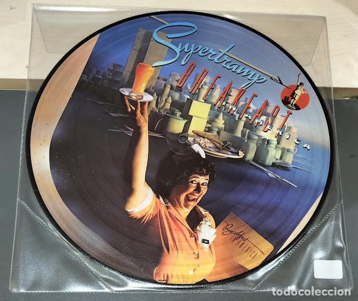 Discos de vinilo: Supertramp - Breakfast in America - LP Picture Disc, A&M Records 2013. Nuevo, precintado.