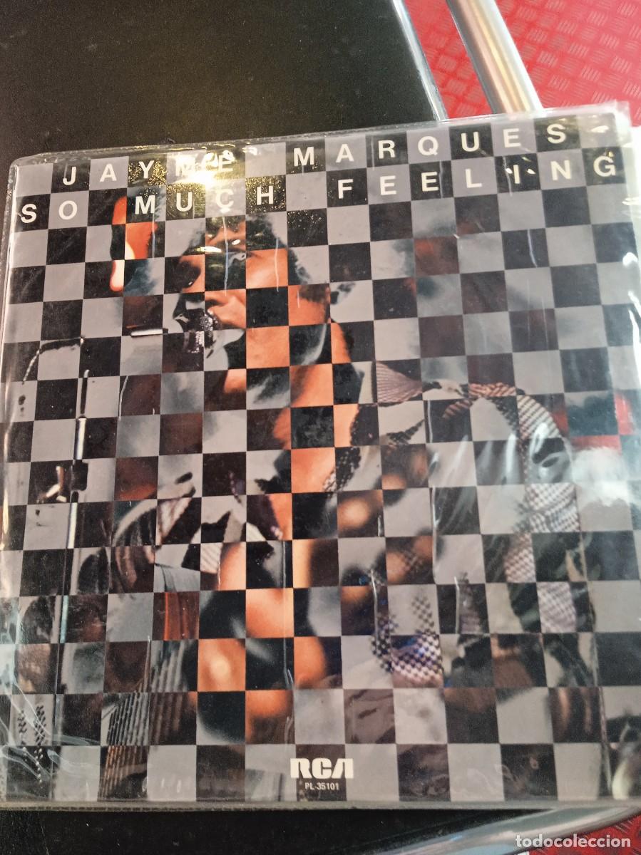 Discos de vinilo: JAYME MARQUES- SO MUCH FEELING. LP FIRMADO POR EL ARTISTA