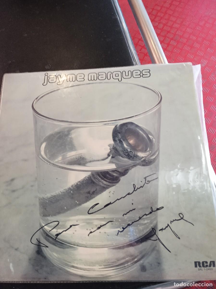 Discos de vinilo: JAYME MARQUES- JAYME MARQUES. LP FIRMADO POR EL ARTISTA EN PORTADA