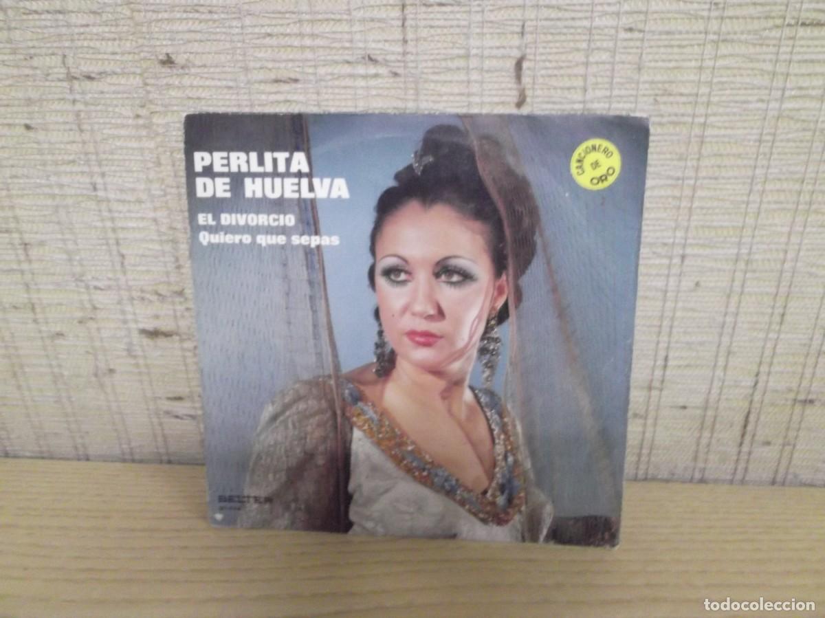 Discos de vinilo: Perlita de Huelva Disco de vinilo de 45RPM.Belter 01-134