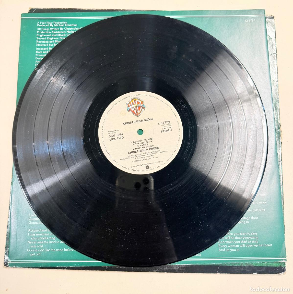 Discos de vinilo: Christopher Cross - Christopher Cross - Foto 3