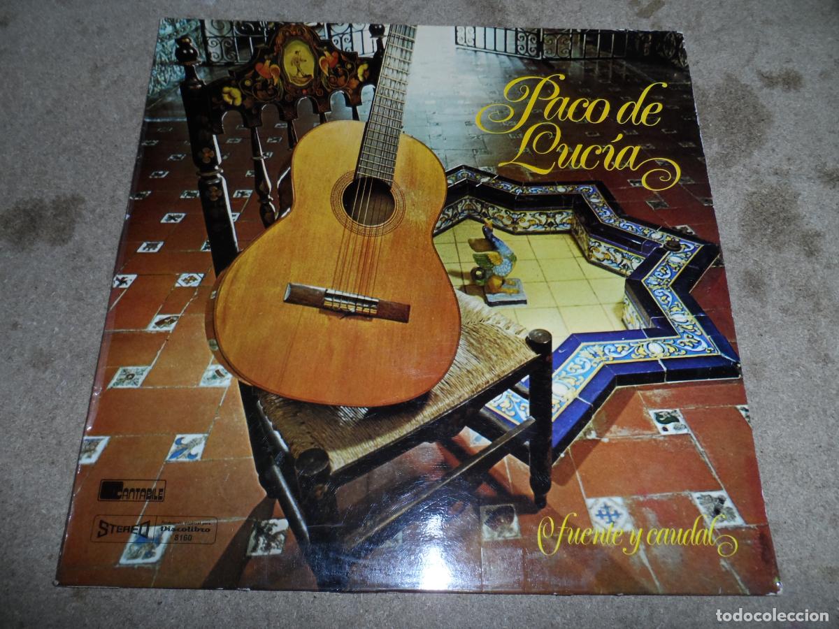 Discos de vinilo: PACO DE LUCIA - FUENTE Y CAUDAL (SPAIN 1974)
