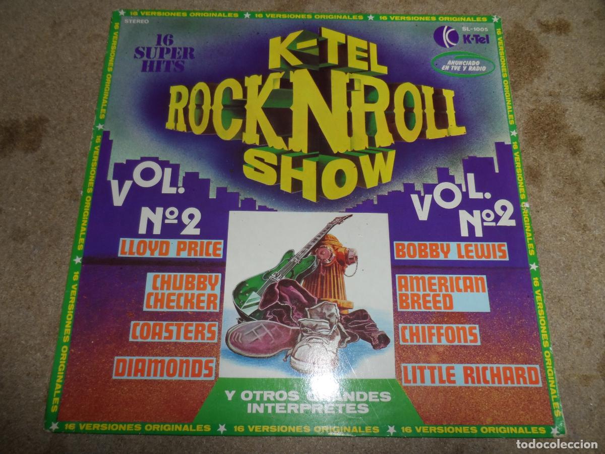 Discos de vinilo: VARIOS - K-tel rock`n`roll show vol 2 (SPAIN 1978)