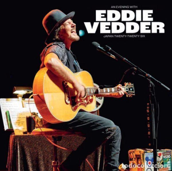 Discos de vinilo: Eddie Vedder &rdquo;An Evening With Eddie Vedder&rdquo; Caja 4-LP vinilo blanco Kyoto 2026