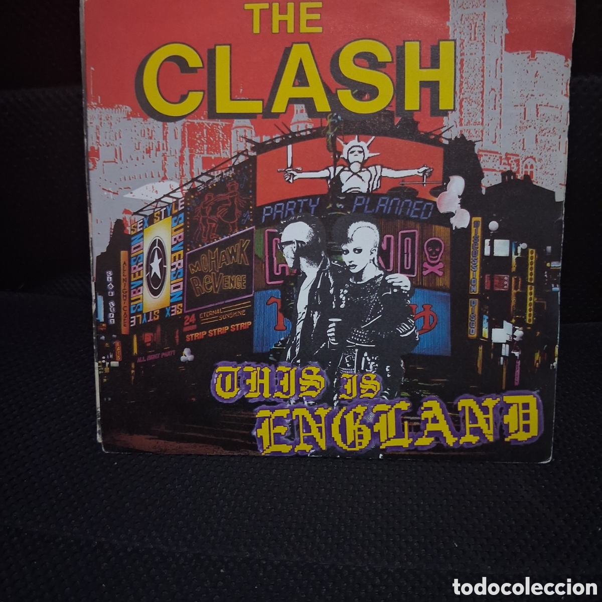 Discos de vinilo: THE CLASH This is England / Do it No - Foto 1