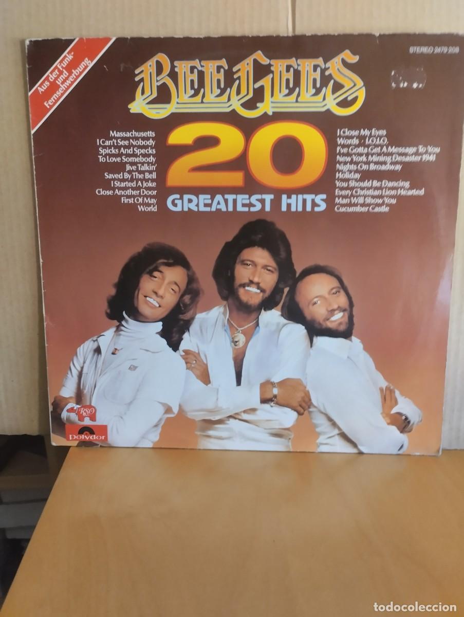 Discos de vinilo: BEE GEES ----- 20 GREATEST HITS - Foto 1