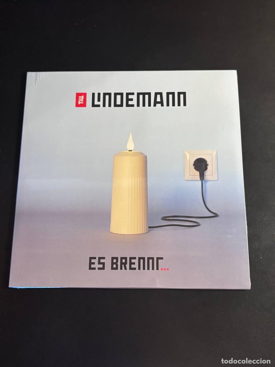 Discos de vinilo: Till Lindemann Es Brennt ... Disco de vinilo de color rojo LP rammstein paradise lost alex terrible