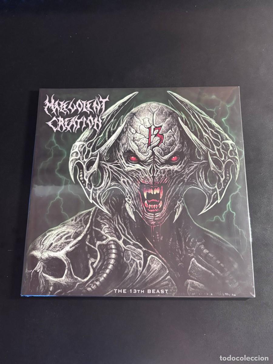 Discos de vinilo: Malevolent Creation The 13th Beast Disco de vinilo azul LP death metal black