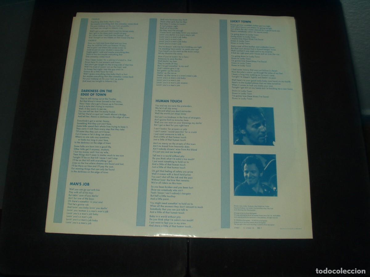 Discos de vinilo: BRUCE SPRINGSTEEN LP DOBLE IN CONCERT - Foto 4