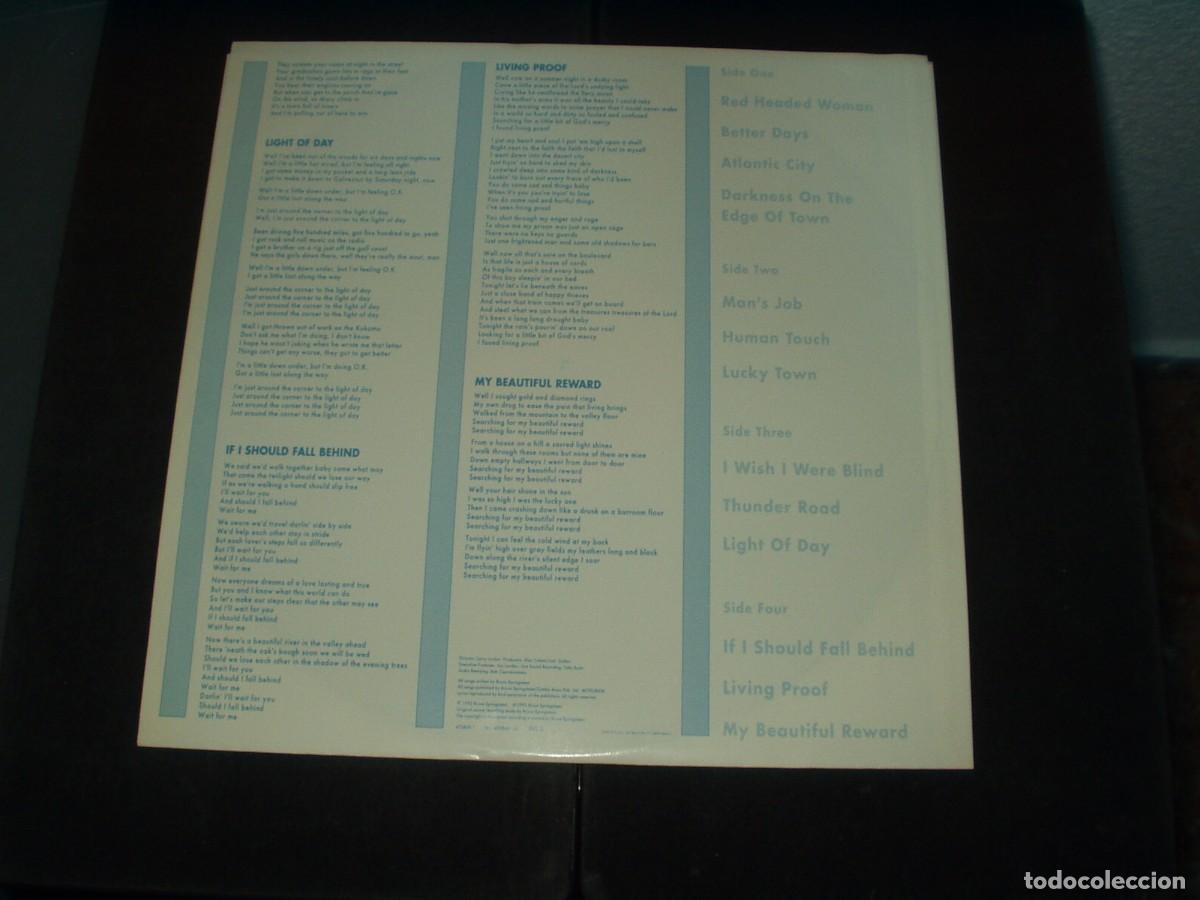 Discos de vinilo: BRUCE SPRINGSTEEN LP DOBLE IN CONCERT - Foto 6