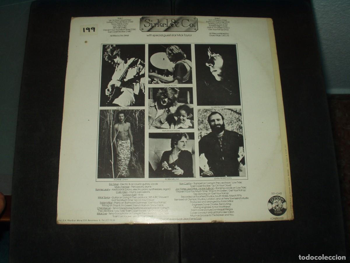 Discos de vinilo: MICK TAYLOR LP SIRKEL & CO. EX ROLLING STONES. - Foto 2