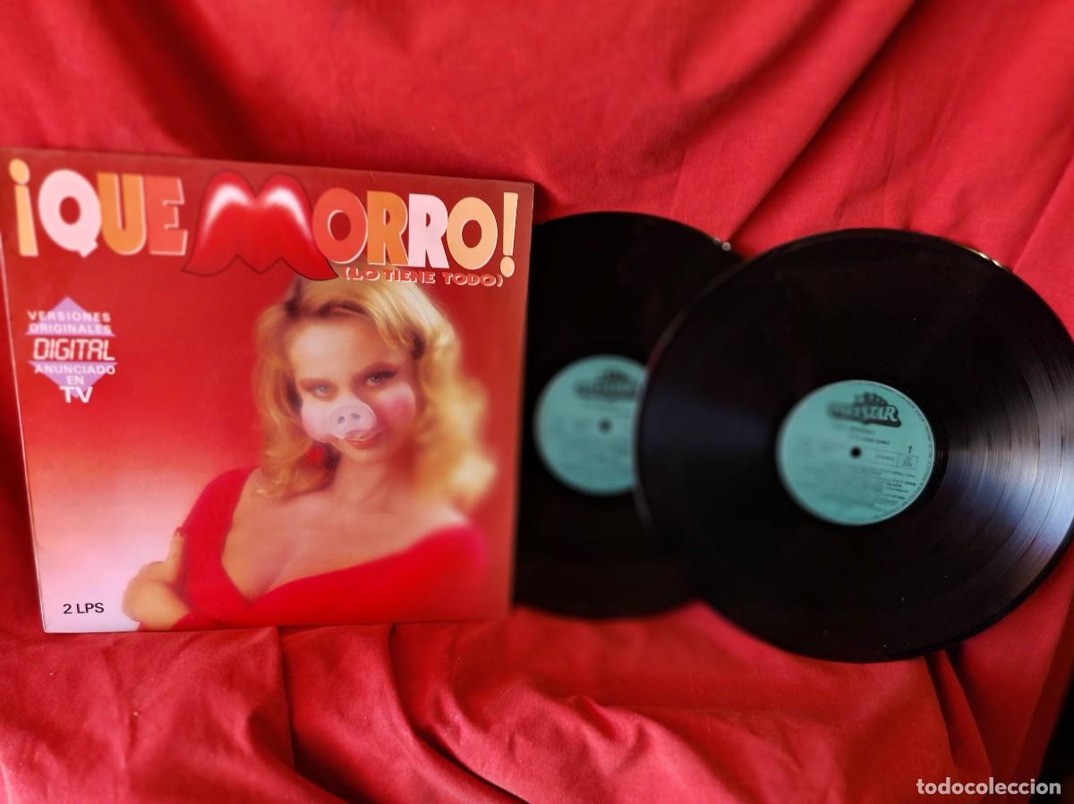 Discos de vinilo: LP QU&Eacute; MORRO LO TIENE TODO 1988 ( PEDIDOS M&Iacute;NIMOS 10 &euro; ) CAJA N.&ordm; 3 - LP