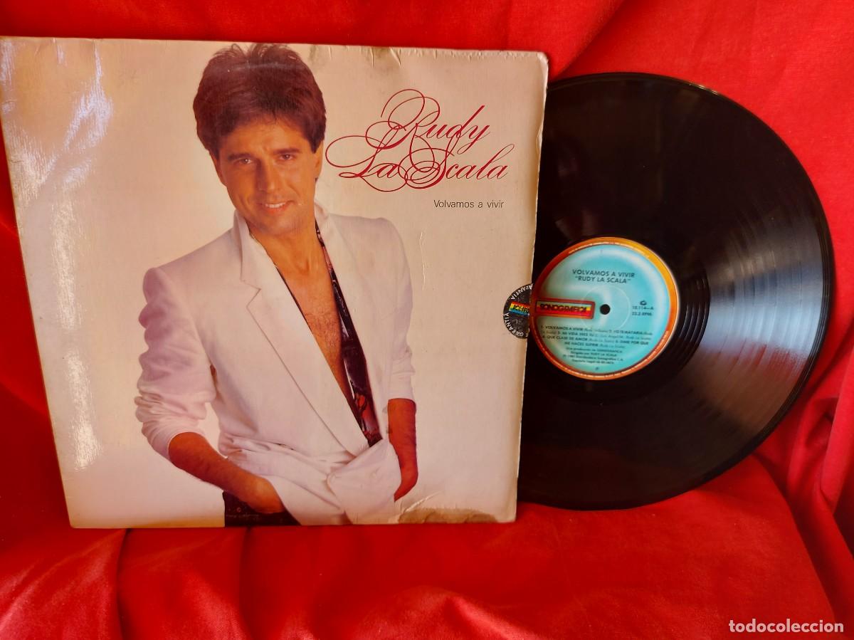 Discos de vinilo: LP RUDY LA SCALA VOLVAMOS A VIVIR 1985 ( PEDIDOS M&Iacute;NIMOS 10 &euro; ) CAJA N.&ordm; 3 - LP