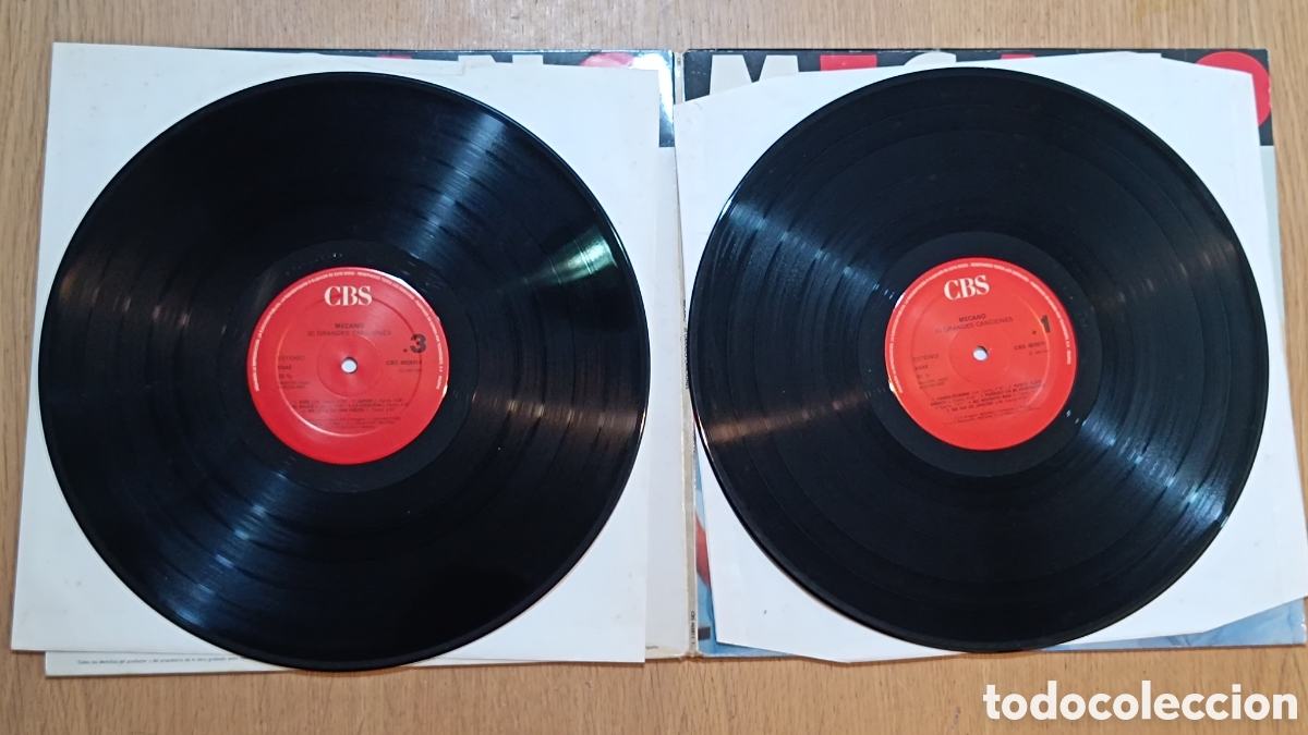 Discos de vinilo: Mecano (2 LPs) 20 Grandes &Eacute;xitos - Foto 5