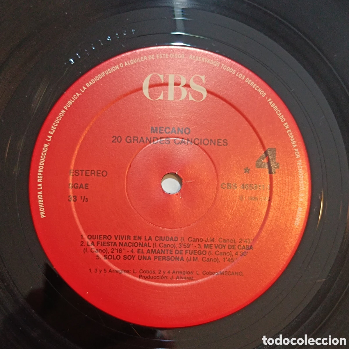 Discos de vinilo: Mecano (2 LPs) 20 Grandes &Eacute;xitos - Foto 12