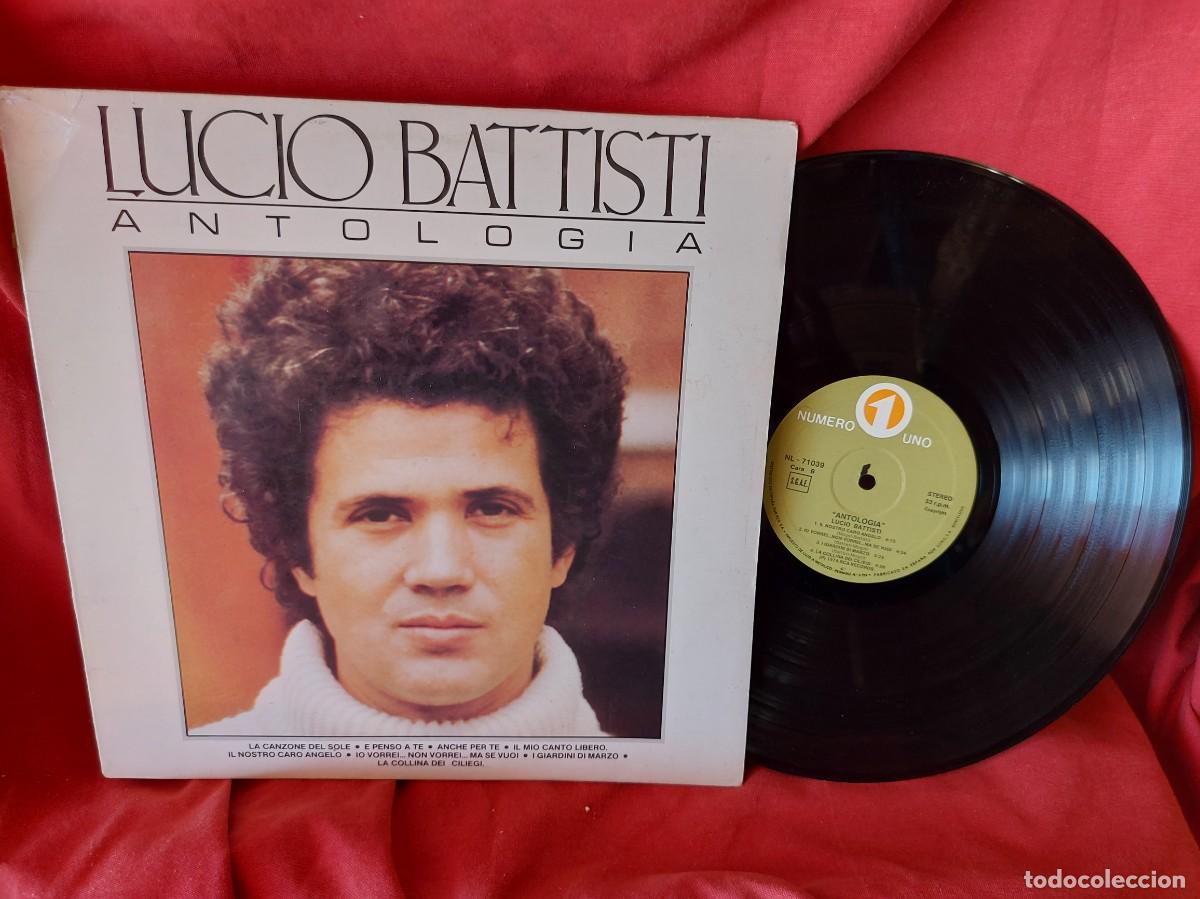 Discos de vinilo: LP LUCIO BATTISTI ANTOLOGIA 1974 ( PEDIDOS M&Iacute;NIMOS 10 &euro; ) CAJA N.&ordm; 3 - LP