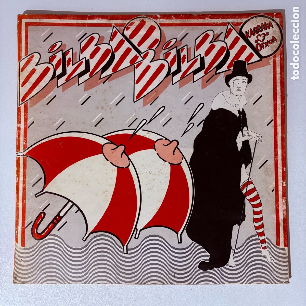 Discos de vinilo: LP Karraka Y La Otxoa &ndash; Bilbao Bilbao DE 1984