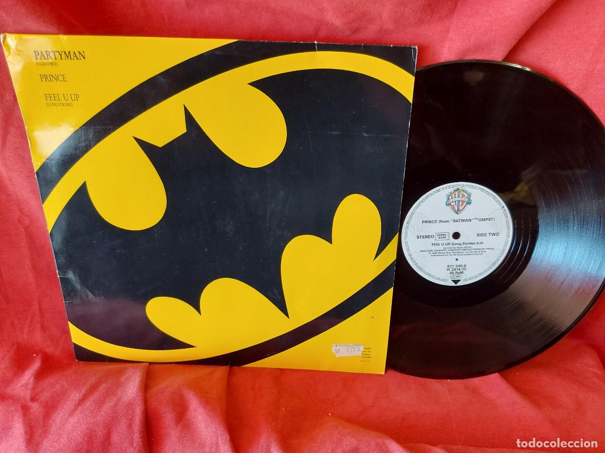 Discos de vinilo: MAXI SINGLE ,PRINCE PARTYMAN 1989 ( PEDIDOS M&Iacute;NIMOS 10 &euro; ) CAJA N.&ordm; 3 - LP
