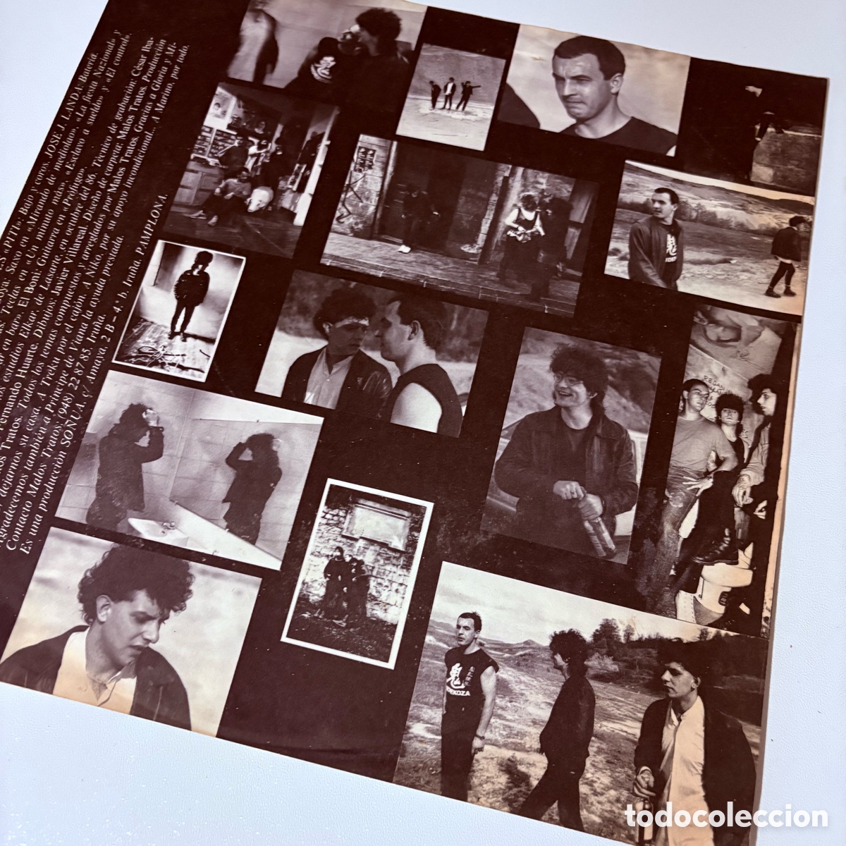 Discos de vinilo: LP Malos Tratos DE 1986 - Foto 4