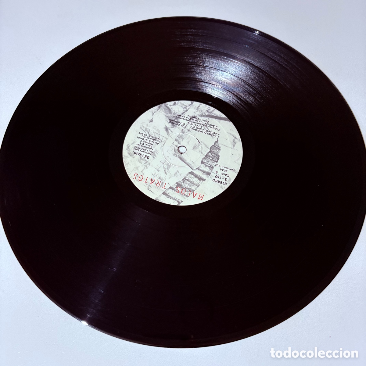 Discos de vinilo: LP Malos Tratos DE 1986 - Foto 5