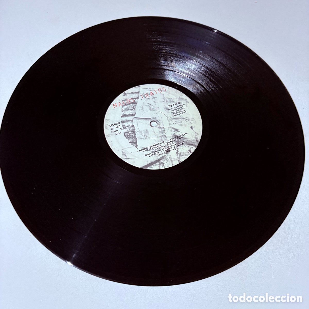 Discos de vinilo: LP Malos Tratos DE 1986 - Foto 6