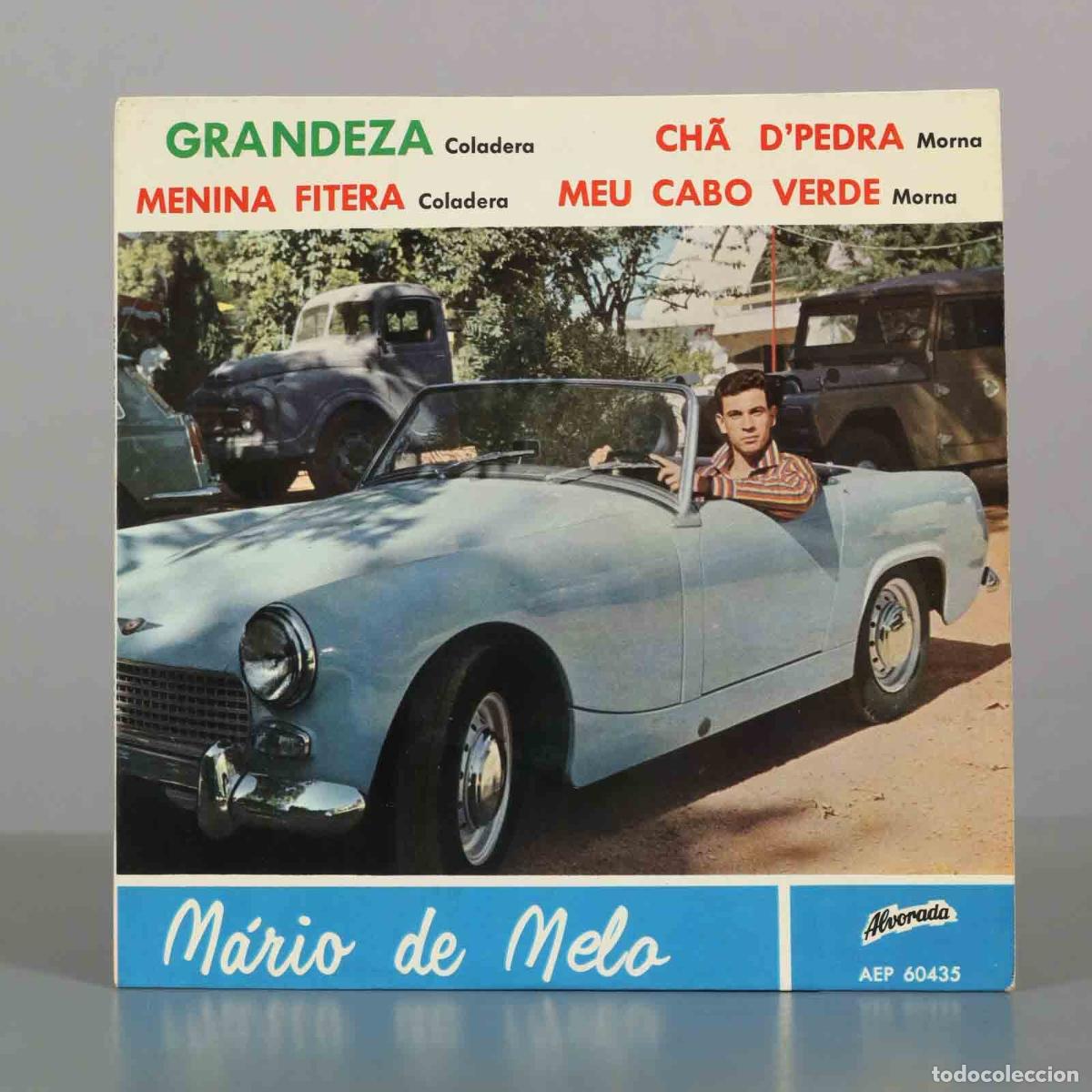 Discos de vinilo: EP. Grandeza - M&aacute;rio de Melo. CON AUTOGRAFO DE ARTISTA