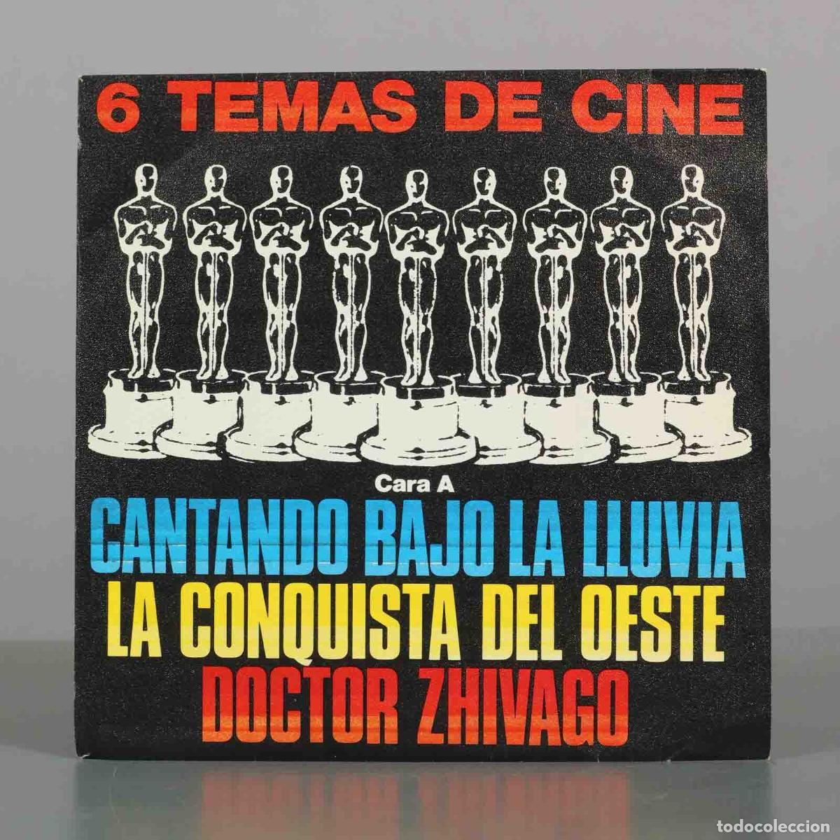 Discos de vinilo: EP. 6 Temas De Cine - Orquesta M-G-M Estudio, Maurice Jarre, Alfred Newman