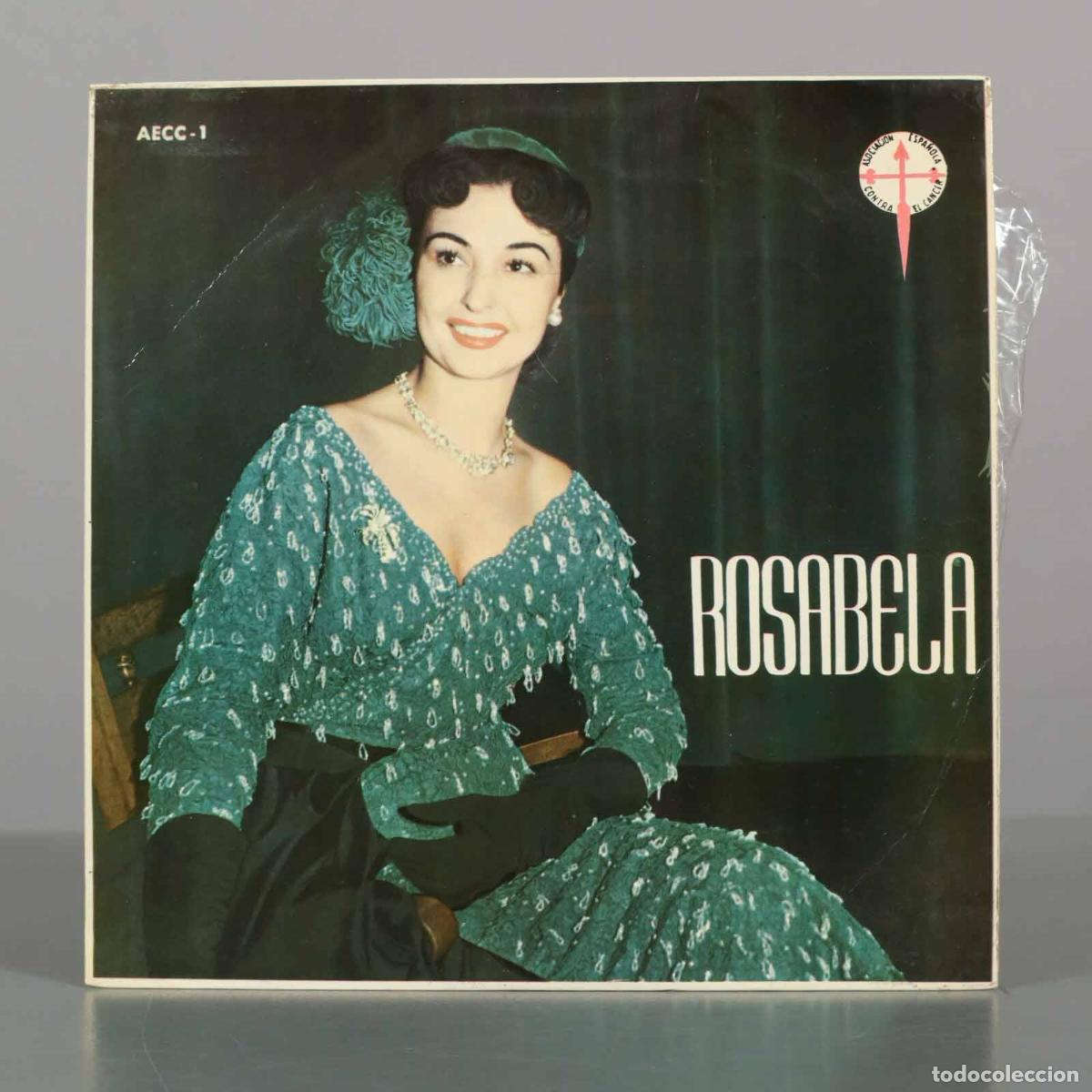 Discos de vinilo: EP. Rosabela - Rosabela - Asociaci&oacute;n Espa&ntilde;ola Contra el C&aacute;ncer