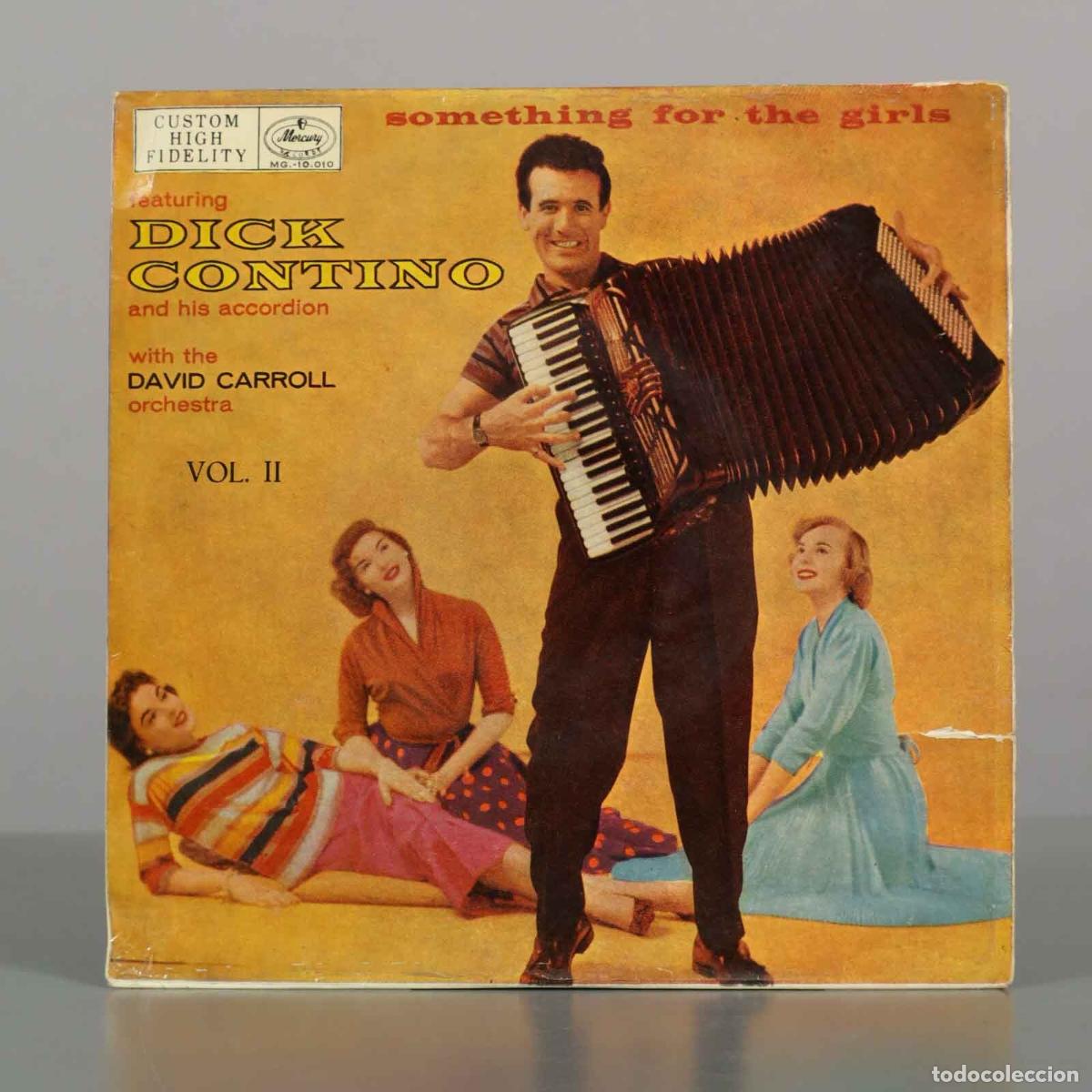 Discos de vinilo: EP. Something For The Girls - Dick Contino, David Carroll and His Orchestra