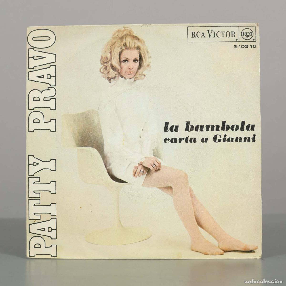 Discos de vinilo: SINGLE. La bambola / Carta a Gianni - Patty Pravo